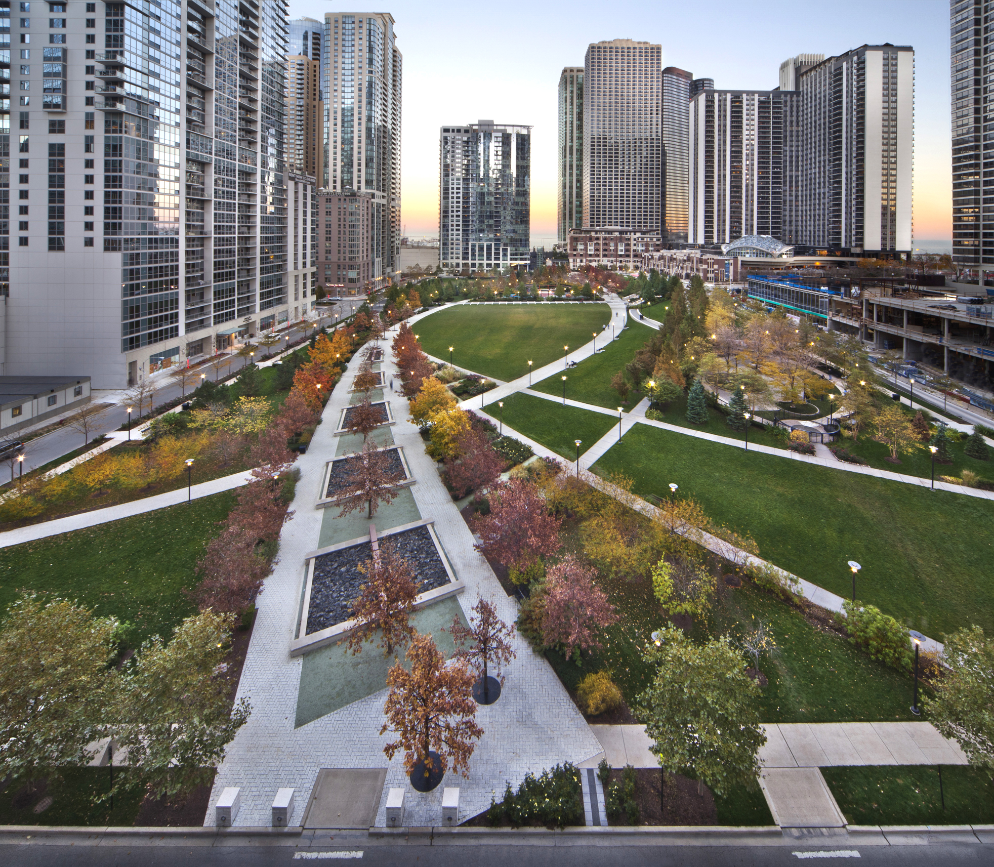 Lakeshore East neighborhood in Chicago